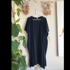 Chico’s Navy Blue Knit Cardigan